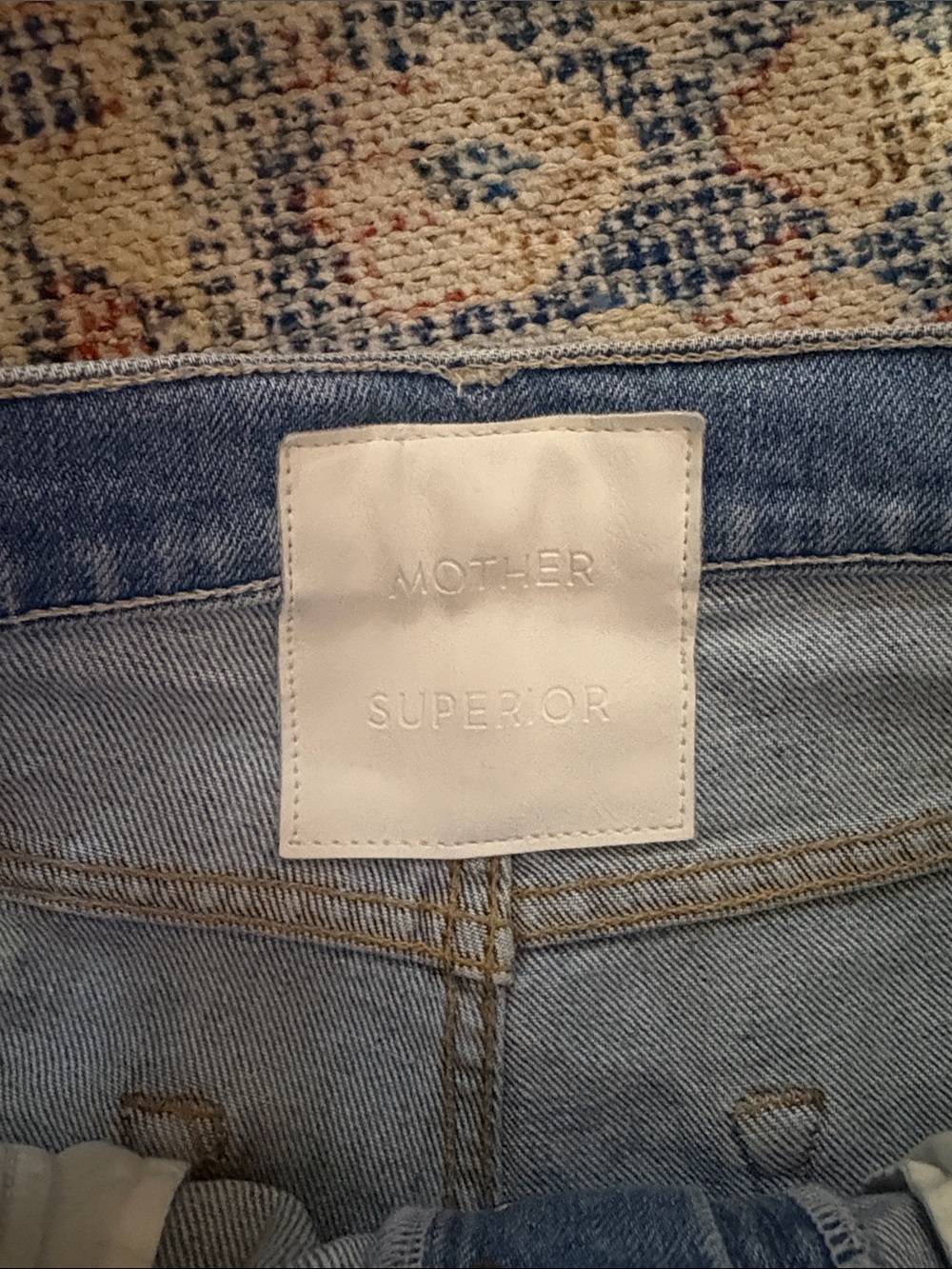 MOTHER The Stinger Flood Jeans in High As The Heavens SZ 27 EUC - Picture 4 of 7